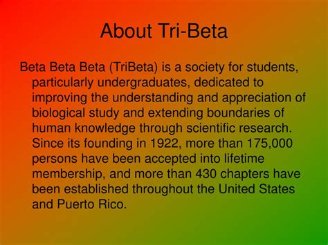 tri beta|Chapters .